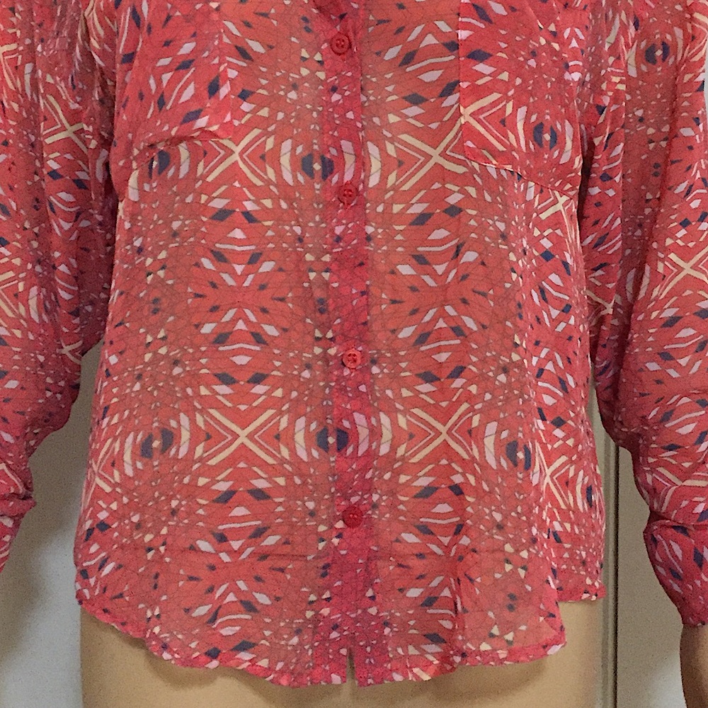 Free People Easy Rider Button Down Top - Picture 8 of 16